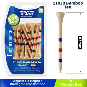PGM GOLF | Height Adjustable Marking Golf Tee 30 Pcs/Box