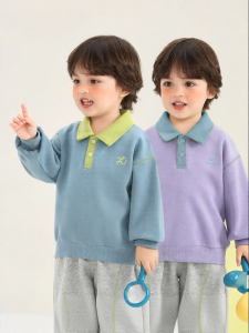 CUTEPANDAS | Áo Hoodie Polo Dành Cho Trẻ Em