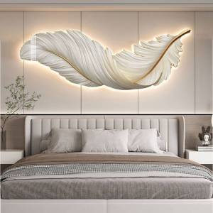 Luxury Feather LED Decorative Painting
