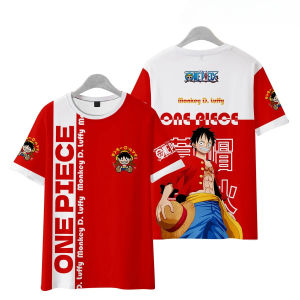 Bandai | Fashion prints summer casual boys and girls short-sleeved shirts outdoor sailing era