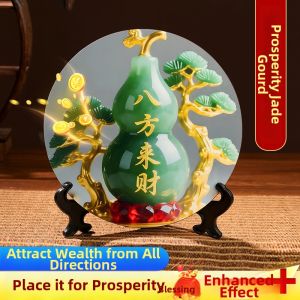 FUGUANGPUZHAO | Elegant Lucky Charm Gourd Decor