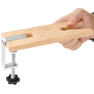 Wooden Jewelry Bench Pin Clamp V-Slot Workstation Tool for Jewelers Polishing and Cutting Accessories