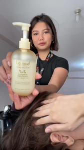Bremod 2-in-1 Shampoo with Keratin Coconut Oil and Cactus Fresh Fluffy Light Oil Control and Anti-frizz Hair Care 250ml