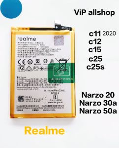 baterai realme c11 2020 c12 c15 blp793 original batre asli