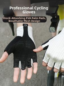 Sun Protection Half-finger Shock Absorption Cycling Gloves