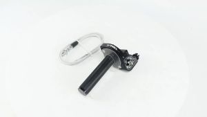 7/822mm Motorcycles Accelerator Handlebar Throttle Visible Twist Grip CNC Aluminum Universal For Dirt Pit Bike ATV Colorful