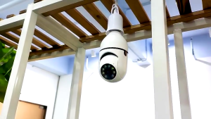 CAM720 Smart Bulb Camera 1080P HD 360° Rotatable WiFi IP Security Camera with Night Vision & Motion Detection Connect Cellphone