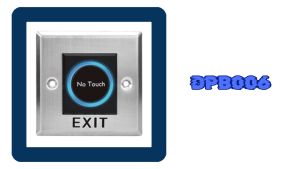 Door Access No Touch Big Infrared Exit Button to Release EM Magnet Access Control Terminal DPB006