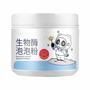Biological Enzyme Bubble Powder Intense Decontamination Bleaching Laundry Detergent Bubble Powder for Clothes To Yellow & Stain