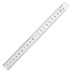 deli | Stainless Steel Straight Edge 15-200cm
