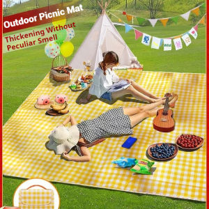 LAYOTO Camping Picnic Mat Portable Waterproof Outdoor Mat Ground Mat Hiking Beach Picnic Mats