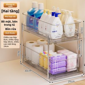 ASCOR | Giá Để Dưới Chậu Rửa Di Động Tủ Đựng Nhà Tắm
