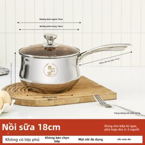 YIYIPAI | Nồi Nhỏ Thép Không Gỉ 304 Dùng Tại Nhà
