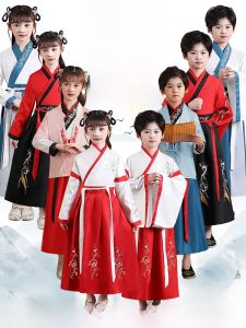 Trang Phục Cổ Trang Phục Trung Hoa Quốc Học Cho Trẻ Em Trang Phục Biểu Diễn Trang Phục Phong Cách Truyền Thống Trang Phục Lễ Đầu Tiên Cho Trẻ Em