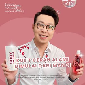 sabun mandi cair pemutih badan 250 ml BOA With 10% Niacinamide Almond Oil and Aloe Vera Extract BPOM Beauty of Angel Original