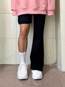 Quần Jeans Denim Co Giãn Cạp Cao Cho Nữ Thu Đông Quần Dài Ôm Dáng Lượng Mùa Xuân Quần Jeans Co Giãn Màu Đen Lưng Cao