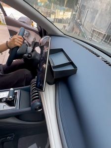 ZLWR BYD ATTO 3 กล่องเก็บของหลังหน้าจอ (BYD YUAN PLUS) - กล่องเก็บของแดชบอร์ด หรือกล่องเก็บของหน้าจอ กล่องเก็บของ ZLWR BYD ATTO 3 ทำให้การควบคุมกลาง ตกแต่งภายใน มีราคาถูกต้อง