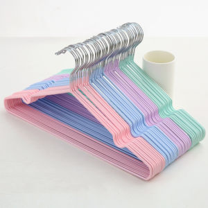 Móc Treo Quần Áo Bằng Kim Loại Chống Trượt (1 Cái)