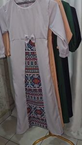 SSF CP BATIK ANAK- GAMIS DAN KEMEJA KOKO- COUPLE LEBARAN