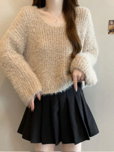 Stylish Design Knit Sweater