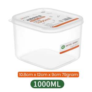 Microwaveable Fridge Container BPA Free | Stackable Food Container Airtight Food  Grade Storage Freezer Safe Microwave Safe