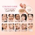 HANASUI Serum Cushion Soulmatte (102 Natural) Create Flawless Look With Great Coverage That Lasts All Day 15g. 