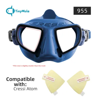 CRESSI | Professional Freediving Small Volume Diving Mask Tempered Glass