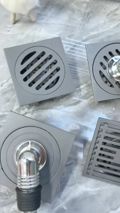 ตะแกรงท่อระบายน้ำ ระบายน้ําเร็ว กันแมลง ขนาด 10*10cm