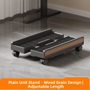 Portable Adjustable Computer Case Stand