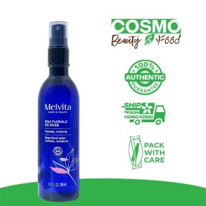 Melvita Damask Organic Rose Floral Water Bottle Spray 200ml