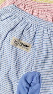 Celana Bayi Model Pop Bahan Katun Motif Salur Merk PIPMIM