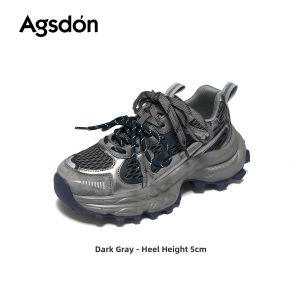 Agsdon | Height-Increasing Thick Sole Breathable Casual Shoes