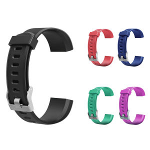 20mm Smart Watch Band Replacement Parts Silicone Watchband Strap Accessories for Colorful Portable Soft for ID115Plus HR