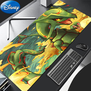 Bandai | Computer Varmilo Keyboard Mouse Pad P-Pokemon Gyarados 90x40cm Anime Gaming Accessories Table XXL Carpet Desk Mat Soft Mousepad