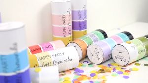 พลุ พลุกระดาษ PAPER SHOOT เปเปอร์ชูด confetti เปเปอร์ชูท ปาร์ตี้ ส่งจากไทย