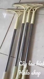Cây Gạt Lau Kính Cán inox Dài 68CM Vệ Sinh Gạt Nước Cửa Kính