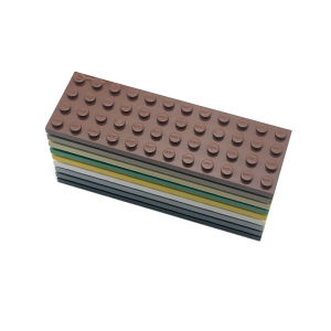 Ja1055 Double Eagle Cada Click Building Blocks Loose Parts 4x12 Base Plate Suitable for Lego 3029 Short Brick Construction Toys