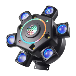 Home KTV Sound Control Flash Light Laser Bar Dancing Rotation LED Atmosphere Stage Lighting Flashing Room Party Lighting