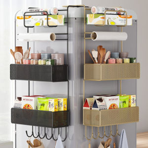 No-drilling Wall Mount Refrigerator Organizer