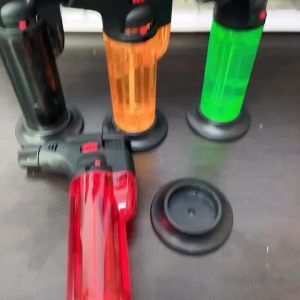 Filled Jet Torch Lighter Gas Flame Brazing Gun Tool For Grilling Baked Goods Outdoors In Kitchen