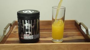 Animal Juiced Amino Acids  Powder - 375g  | 30 Serving  กรดอะมิโน BCAA/EAA + Electrolytes ชนิดผง เติมความสดชื่น กระตุ้นการสังเคราะห์โปรตีนเพื่อสร้างกล้ามเนื้อ