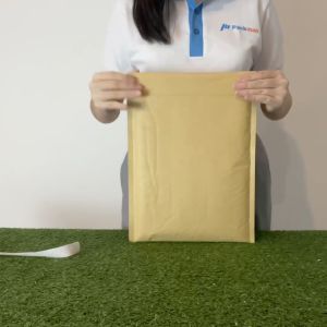Kraft Bubble Mailers Durable Waterproof 20 pcs / 50 pcs 5 Sizes
