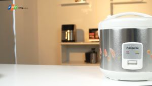 Nồi cơm điện nắp gài Kangaroo KG18RC3-1.8L hàng chính hãng 100% trưng bày mới 98-99% phừ hợp từ 4 đến 6 người ăn -Bảo hành 12 tháng