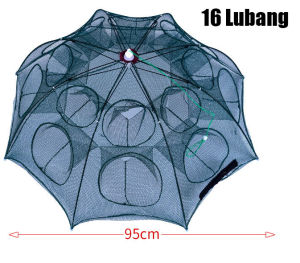 Payung Bubu 6/8/16 Lubang: Jaring Jebakan Perangkap Udang Ikan Kepiting Model Payung 6/8/16 Lubang