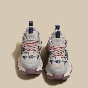 Heartthrob Heightened Daddy Shoes Female Niche Style Spring New Versatile Shoes Female Casual Thick Sole Sneaker