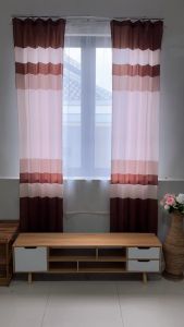 Gorden Plisket Minimalis Katun Model Cantolan Kawat S Free Tali Ikat