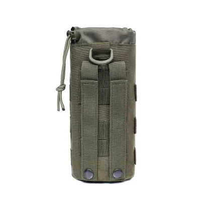 Chiến Thuật Molle Túi Đựng Bình Nước Nylon Ấm Siêu Tốc Túi Dây Rút Căng Tin Giá Đỡ Cho Cắm Trại Đi Xe Đạp Ngoài Trời Săn Bắn Đi Bộ Đường Dài