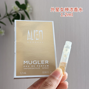 ตัวอย่าง Thierry Mugler Angel Star Alien Goddess Perfume เครื่องสำอางสำหรับผู้หญิง น้ำหอม EDP ปริมาณเล็กๆ บรรจุภัณฑ์พื้นฐาน