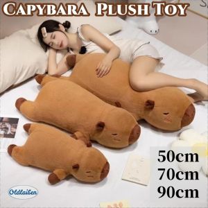 Oldlaiben Baby Capybara Plush Toy Lush Pillow Anak Patung Mainan Capybara Plushie Capybara Doll 卡皮巴拉抱枕