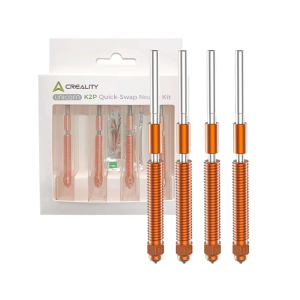 Creality | Creality K2 Plus Nozzles 4PCS 0.4/0.6/0.8mm Quick-Swap 3D Printer Nozzle Copper Alloy and Hardened Steel Nozzle for K2 Plus
